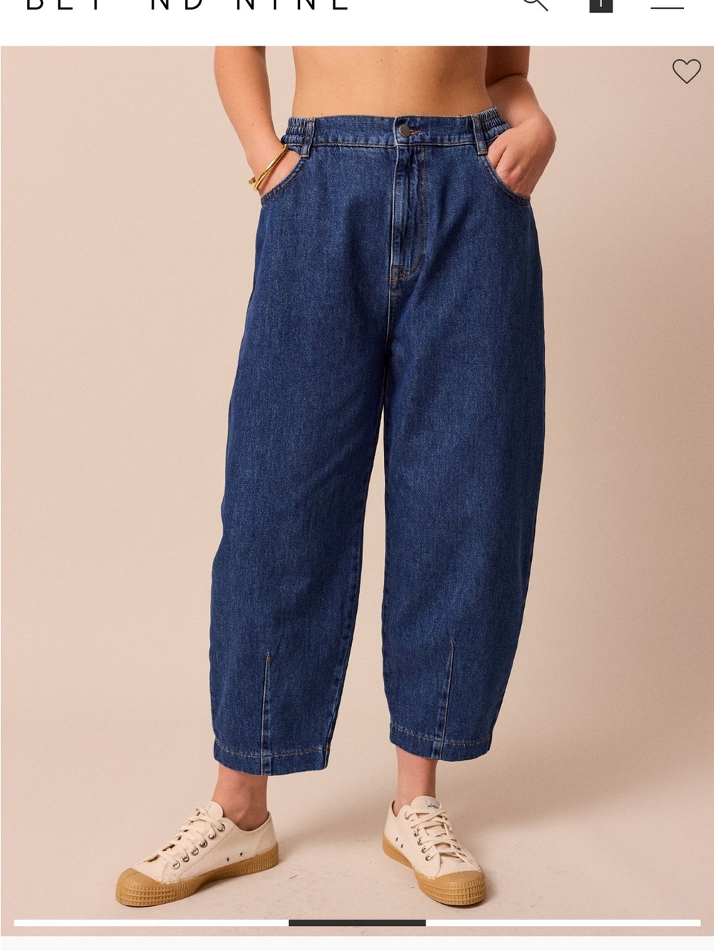 Beyond Nine Remi Jeans Mid Blue size XS - Picture 3 of 10